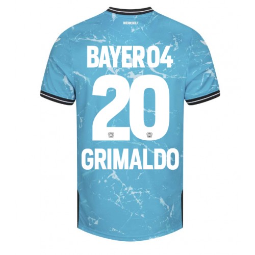 Fotbalové Dres Bayer Leverkusen Alejandro Grimaldo #20 Alternativní 2023-24 Krátký Rukáv